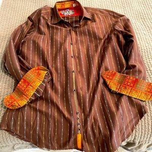 ROBERT GRAHAM MENS DRESS SHIRT